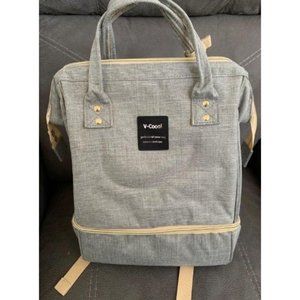 Breast Pump Backpack - Cooler and Moistureproof Bag Double Layer For Women